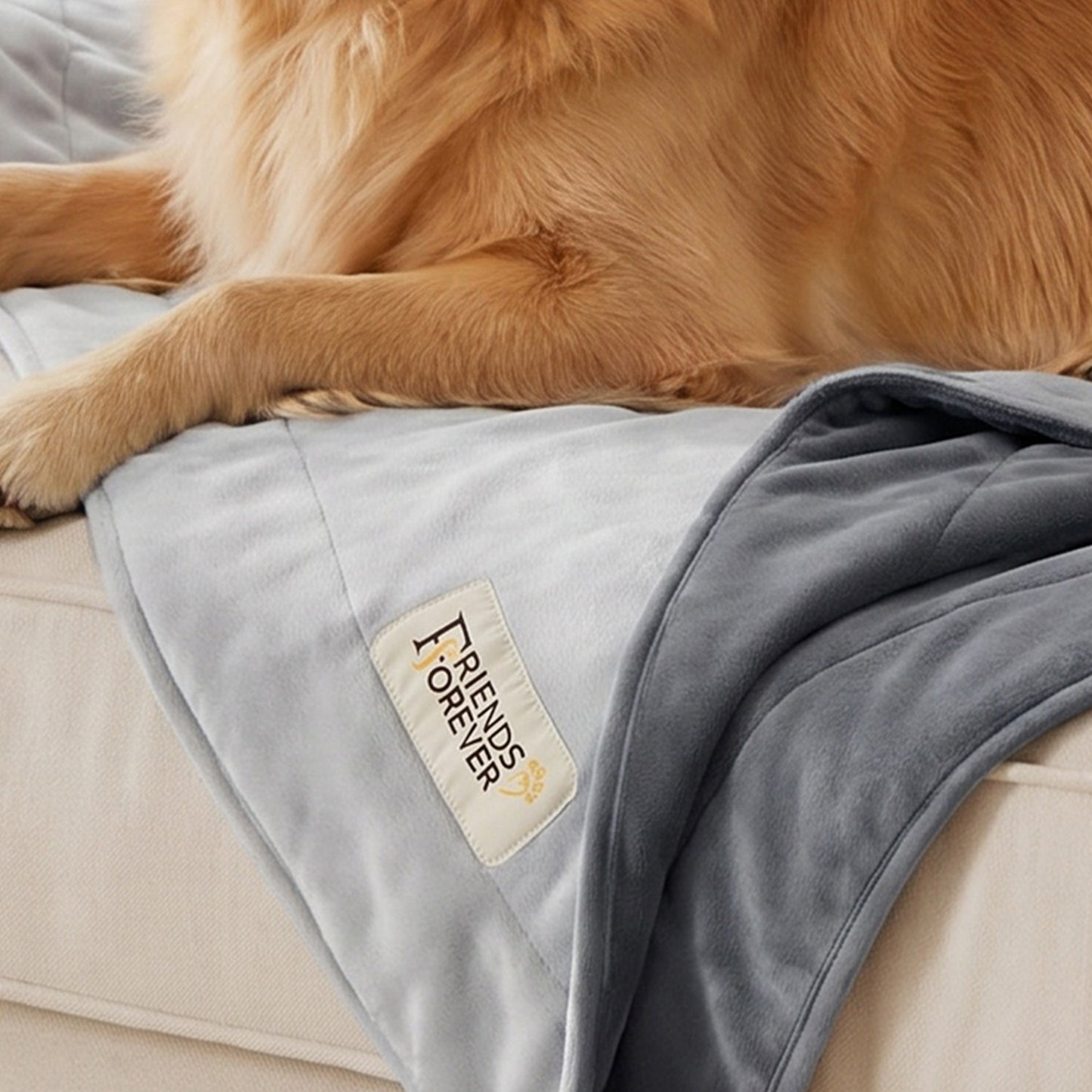Bailey Crystal Velvet Pet Throw