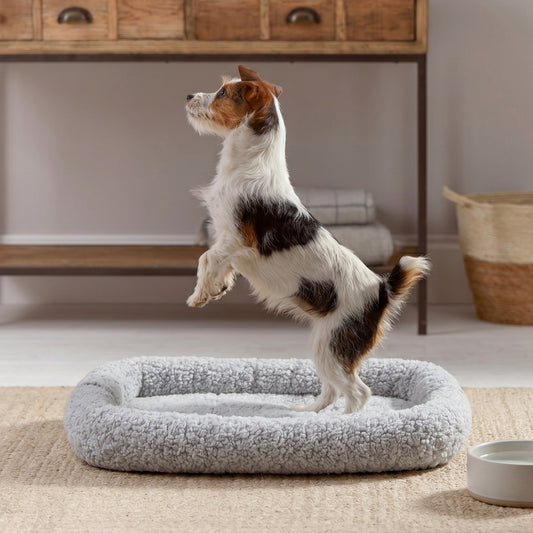 Bolster Dog Bed Crate Mat | Dog Crate Bed - Nova