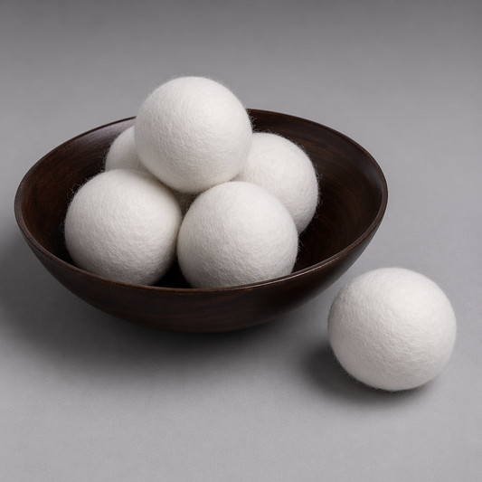 Wool Dryer Balls 6 Pack XL - Reusable