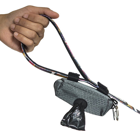 Dog Poop Bag Holder | Pet Waste Bag Dispenser with Leash Attachment