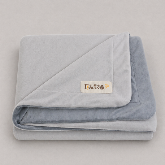 Bailey Crystal Velvet Pet Throw