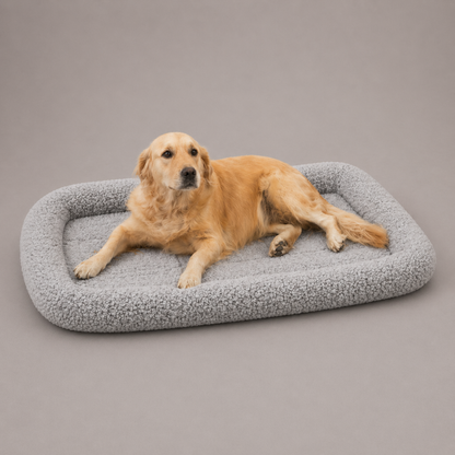 Bolster Dog Bed Crate Mat | Dog Crate Bed - Nova