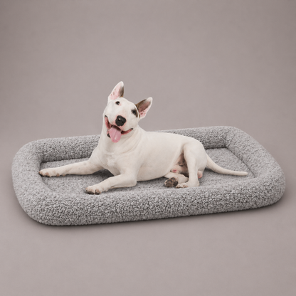 Bolster Dog Bed Crate Mat | Dog Crate Bed - Nova
