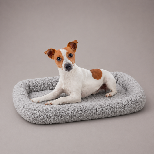 Bolster Dog Bed Crate Mat | Dog Crate Bed - Nova