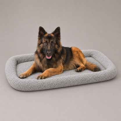 Bolster Dog Bed Crate Mat | Dog Crate Bed - Nova
