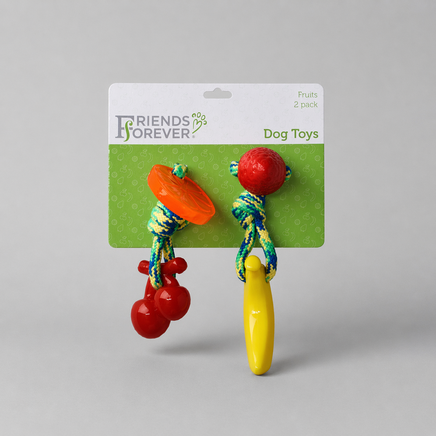 Dog Chew Toys | Dog Rope Toys - Orange and Banana
