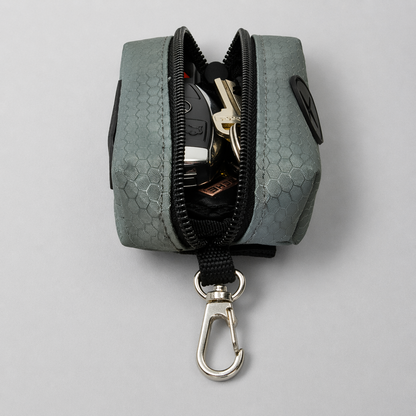 Dog Poop Bag Holder | Pet Waste Bag Dispenser with Leash Attachment