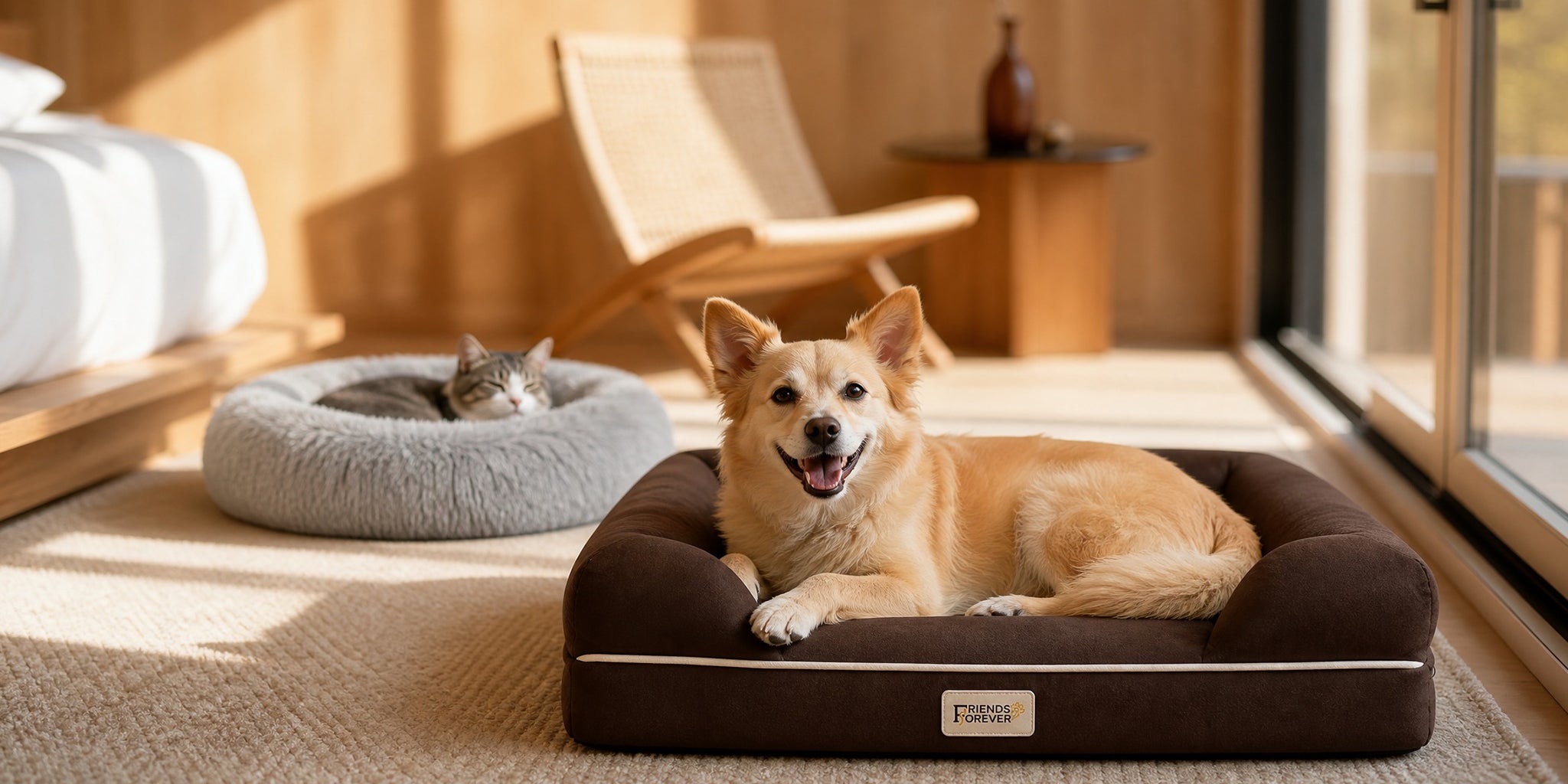 15% Off First Order + Giveaway 🐾 Premium Dog & Cat Beds – Friends