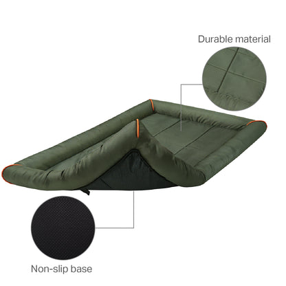 Bolster Dog Bed Crate Pad | Dog Crate Bed - Nova