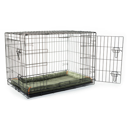 Bolster Dog Bed Crate Pad | Dog Crate Bed - Nova