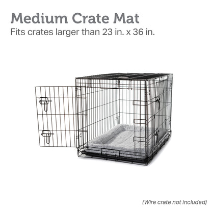 Bolster Dog Bed Crate Mat | Dog Crate Bed - Nova