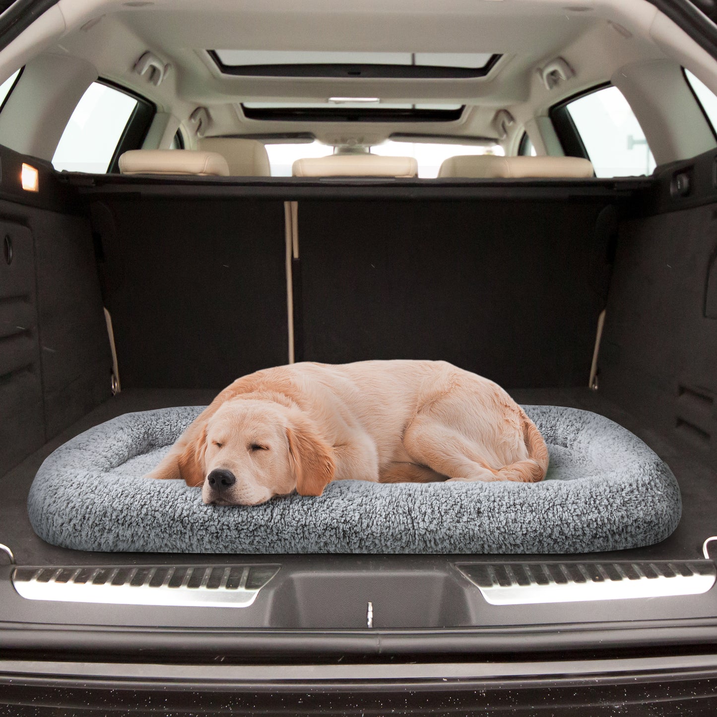 Bolster Dog Bed Crate Mat | Dog Crate Bed - Nova