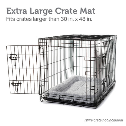 Bolster Dog Bed Crate Mat | Dog Crate Bed - Nova