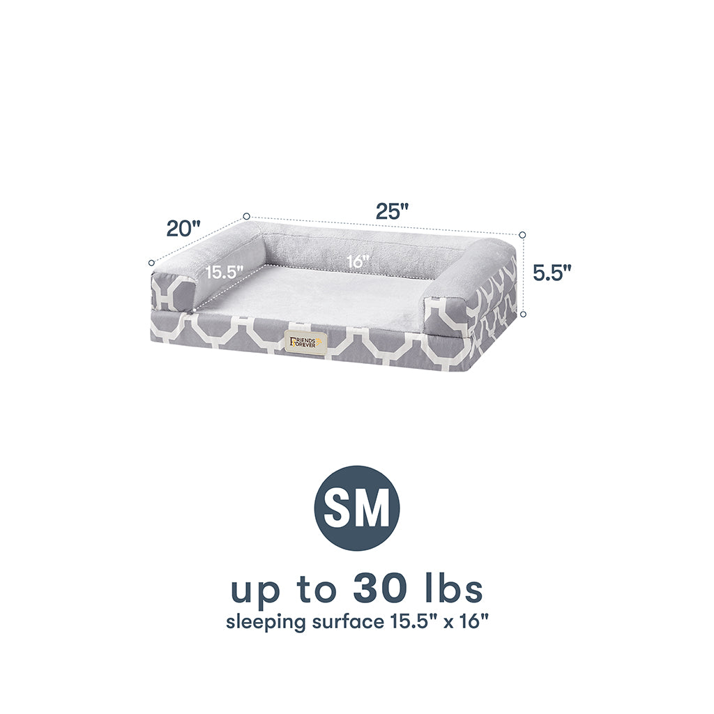 Orthopedic Dog Bed & Cat Bed | Dog Couch - Harper