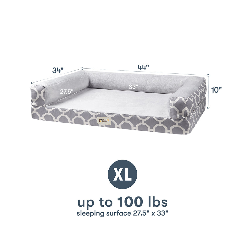Orthopedic Dog Bed & Cat Bed | Dog Couch - Harper
