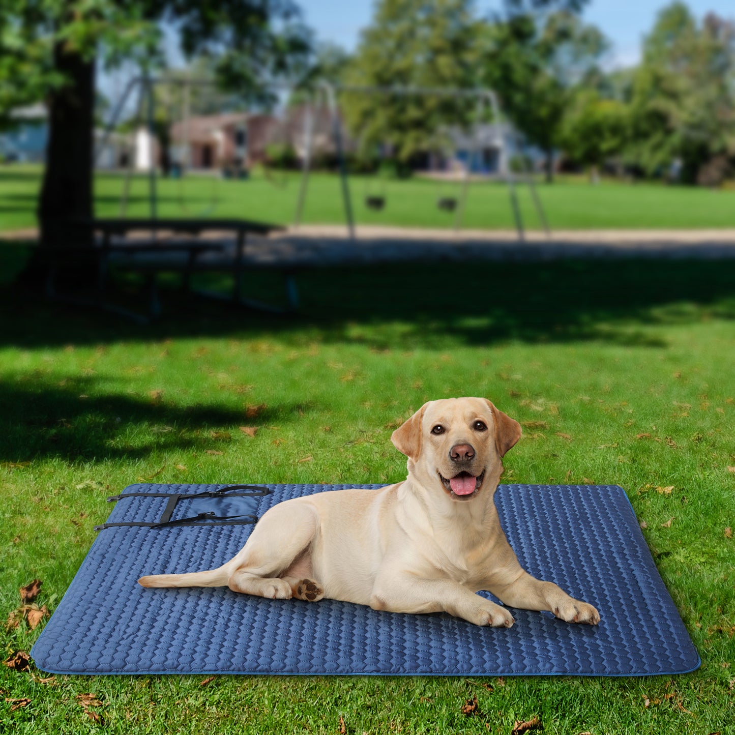 Outdoor Dog Bed Mat | Dog Blanket for Travel - Geo