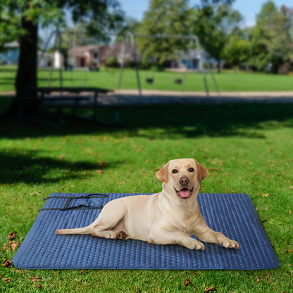 Outdoor Dog Bed Mat | Dog Blanket for Travel - Geo
