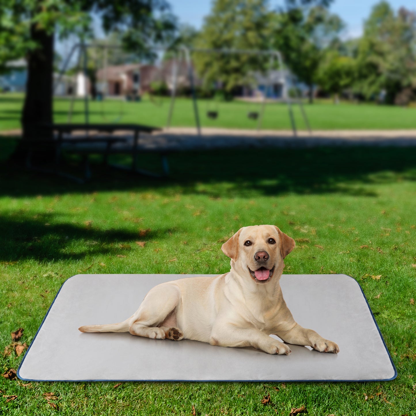 Outdoor Dog Bed Mat | Dog Blanket for Travel - Geo