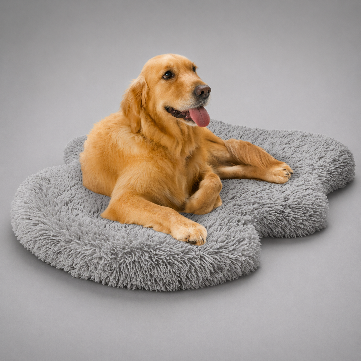 Puprug Faux Fur Orthopedic Dog Bed | Fur Rug Pet Bed Mat - Nala