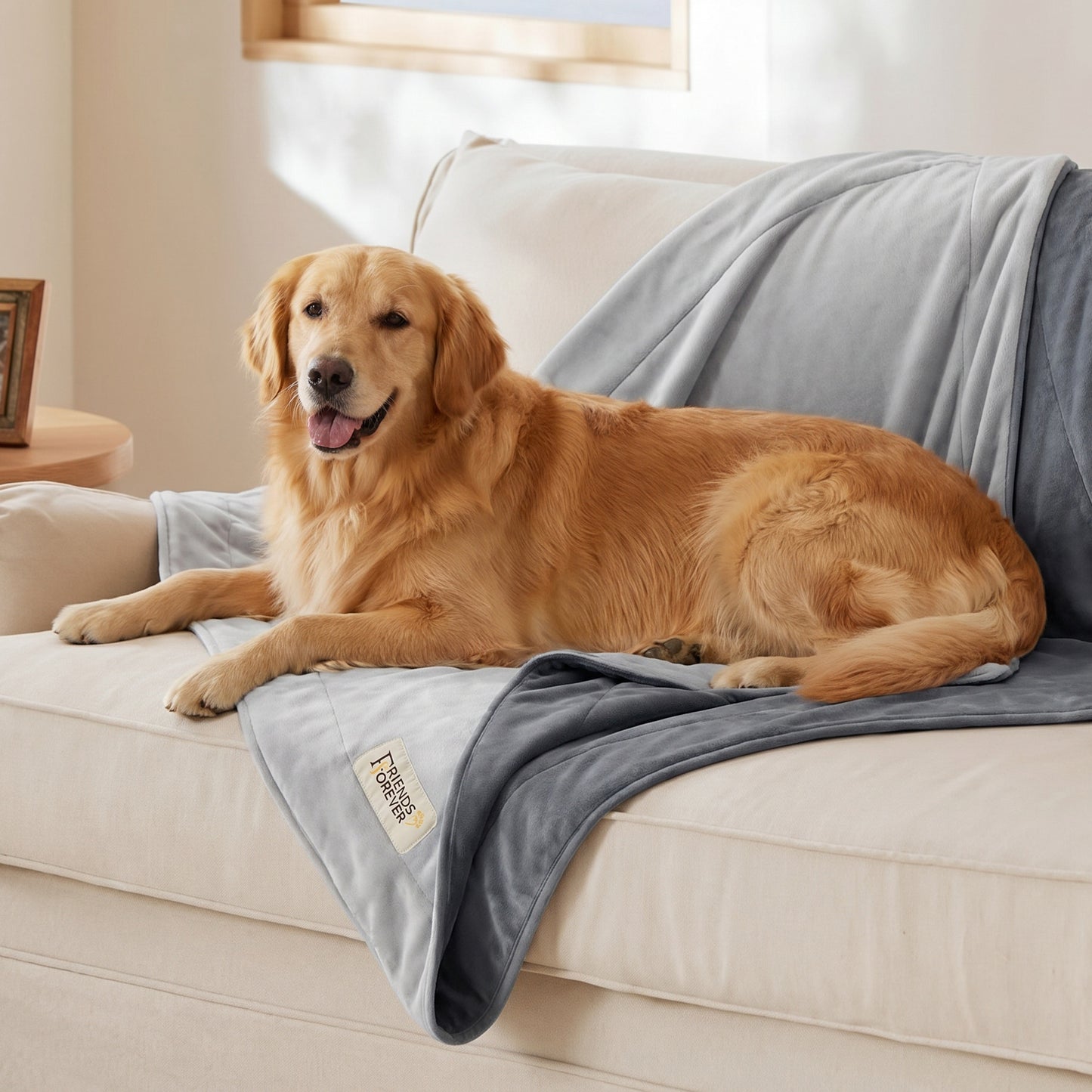 Bailey Crystal Velvet Pet Throw