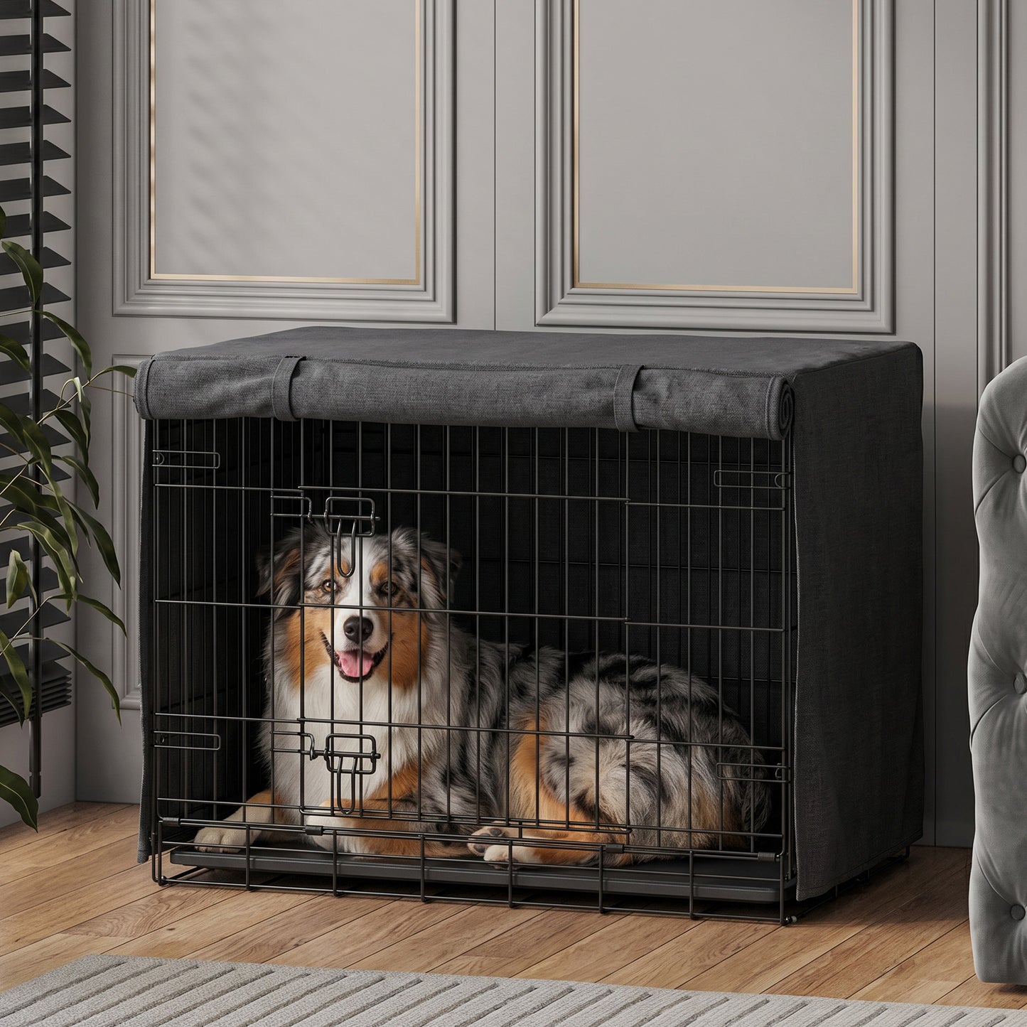Dog Crate Cover for Dog Cage - Trucker