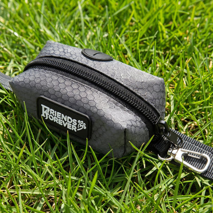 Dog Poop Bag Holder | Pet Waste Bag Dispenser with Leash Attachment