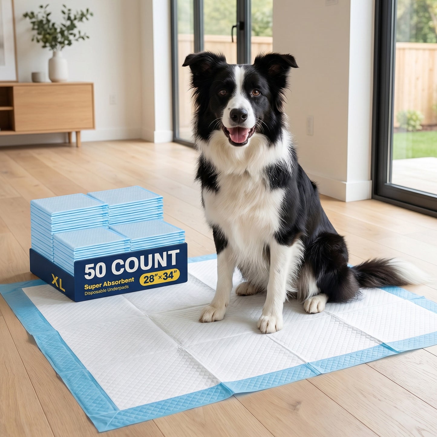 Pureline Disposable Absorbent Pads 28"x34" 50 ct/pk, 1pk