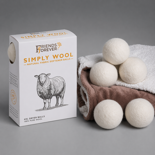 Wool Dryer Balls 6 Pack XL - Reusable