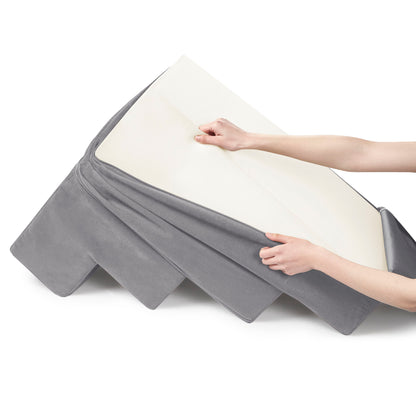 4-Step Pet Stairs | Dog Stairs - Milo/Grey