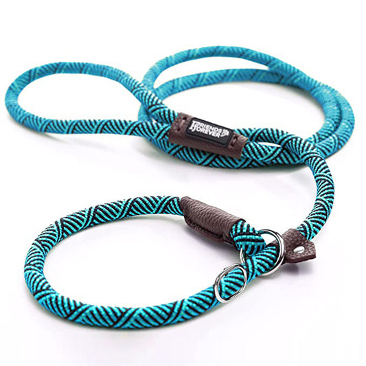 Slip Lead Dog Leash | 6 Feet Dog Rope Leash - Durable/Blue