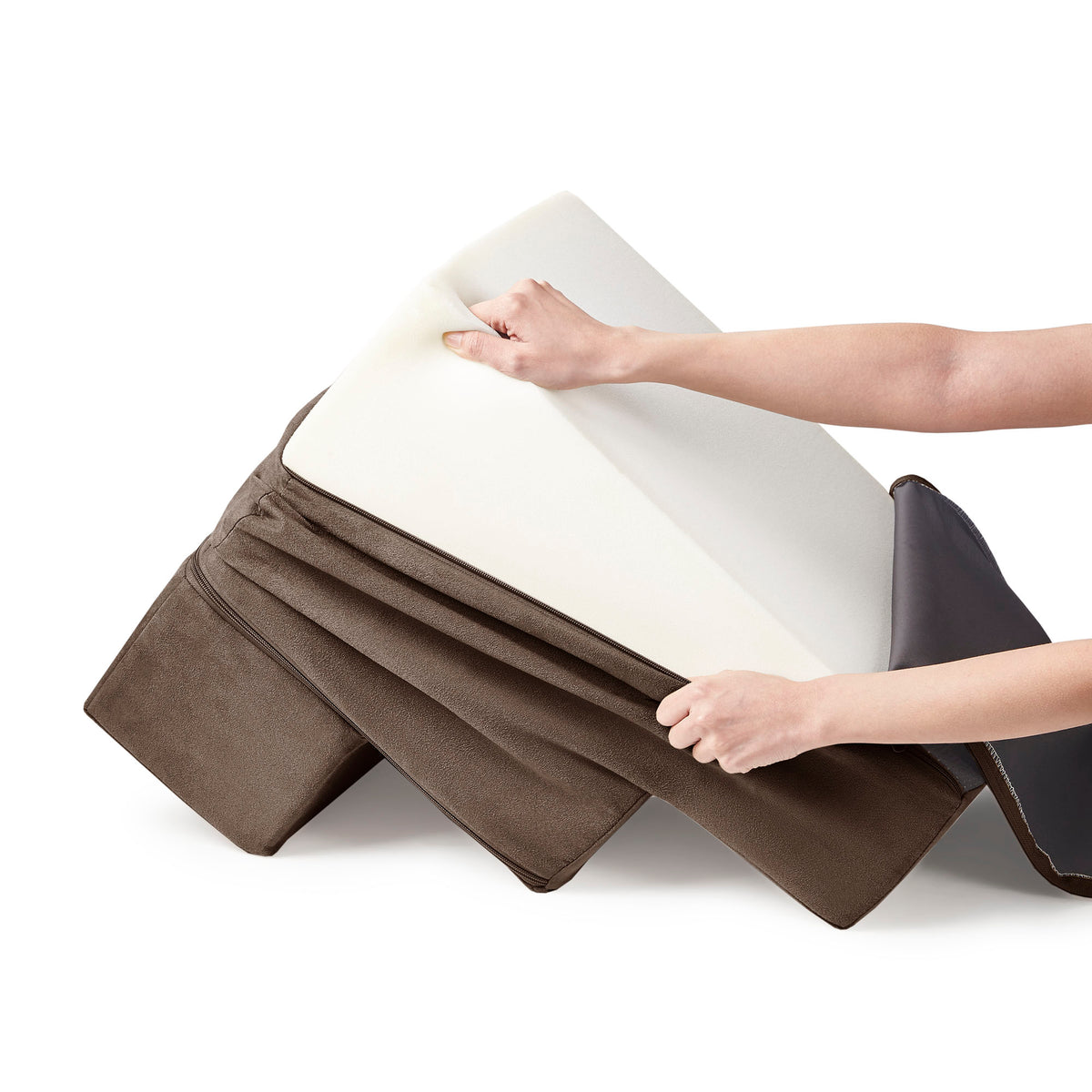 3-Step Pet Stairs | Dog Stairs - Milo/Cocoa