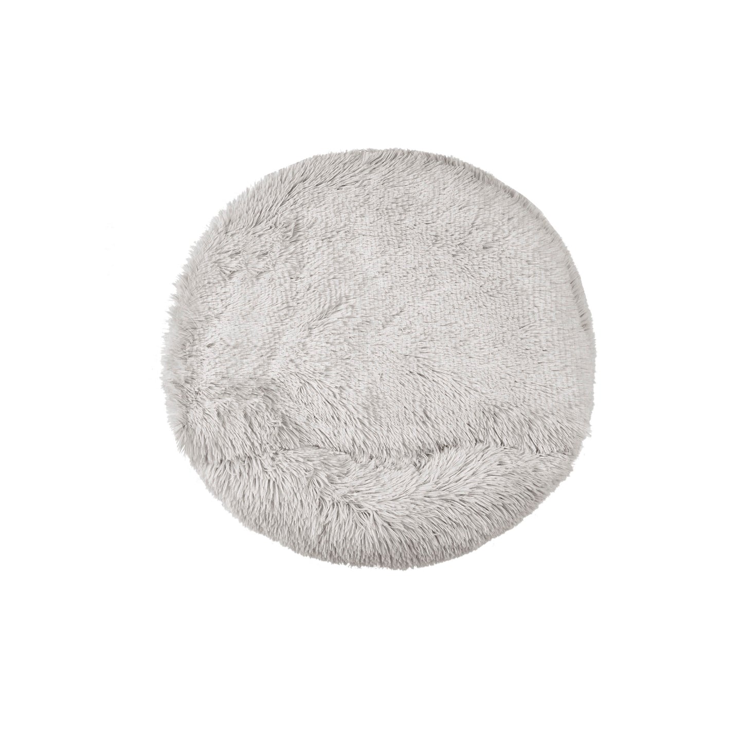 Donut Dog Bed with Hooded Blanket - Luna/Grey