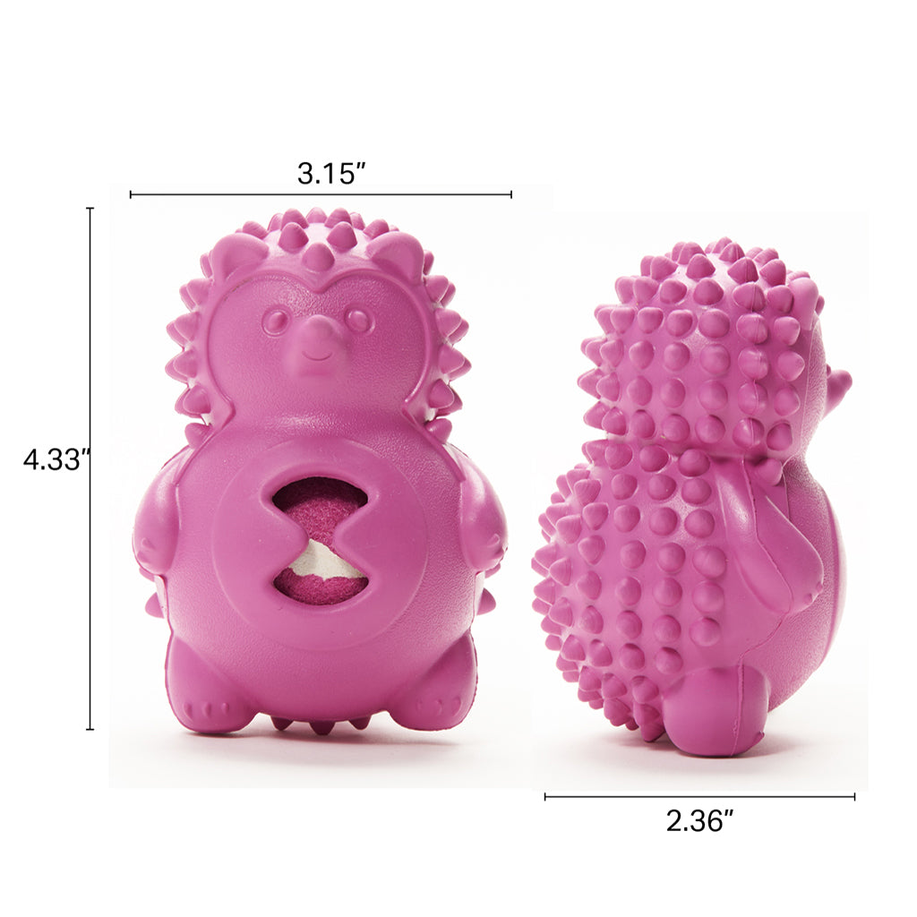 Dog Chew Toys | Squeaky Dog Toys  - Rose Red Hedgehog