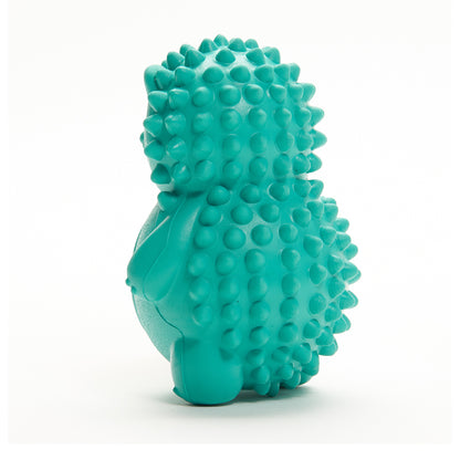 Dog Chew Toys | Squeaky Dog Toys  - Teal Hedgehog