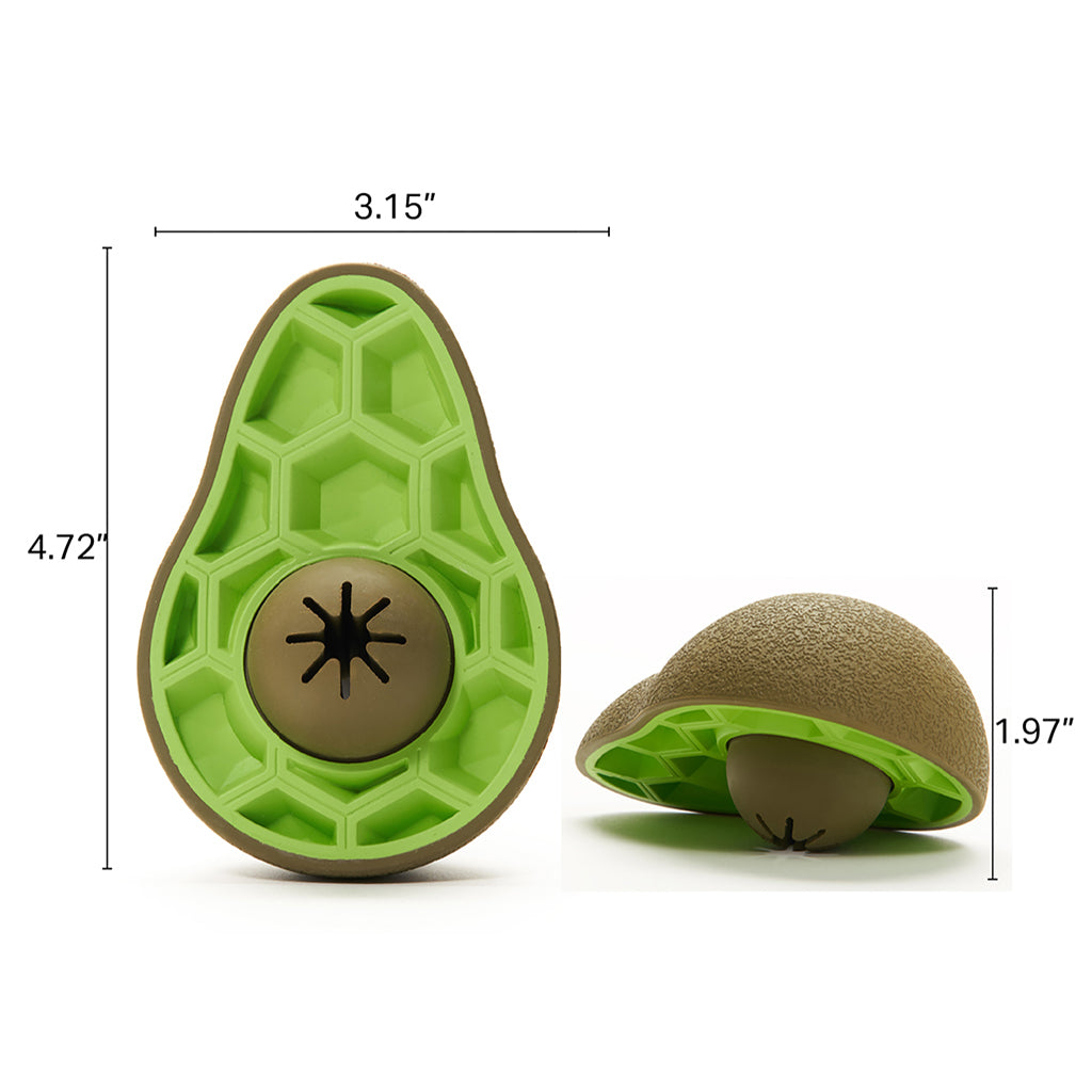 Dog Chew Toys | Bully Stick Holder Dog Toys  - Avocado