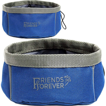 Collapsible Dog Bowl | Portable Dog Bowl 2 Pack 